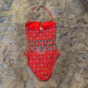 Nanette Lepore cut out 1 piece Swimsuit